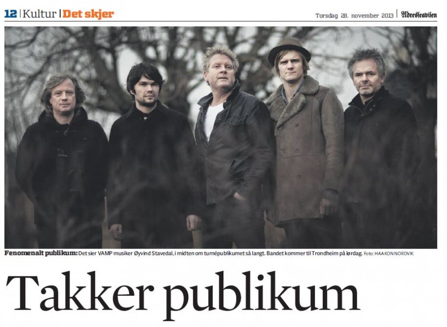 Faksimilie Adresseavisen 28.11-2013